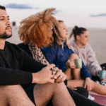 Apex Recovery Methamphetamine Addiction group therapy on a beach